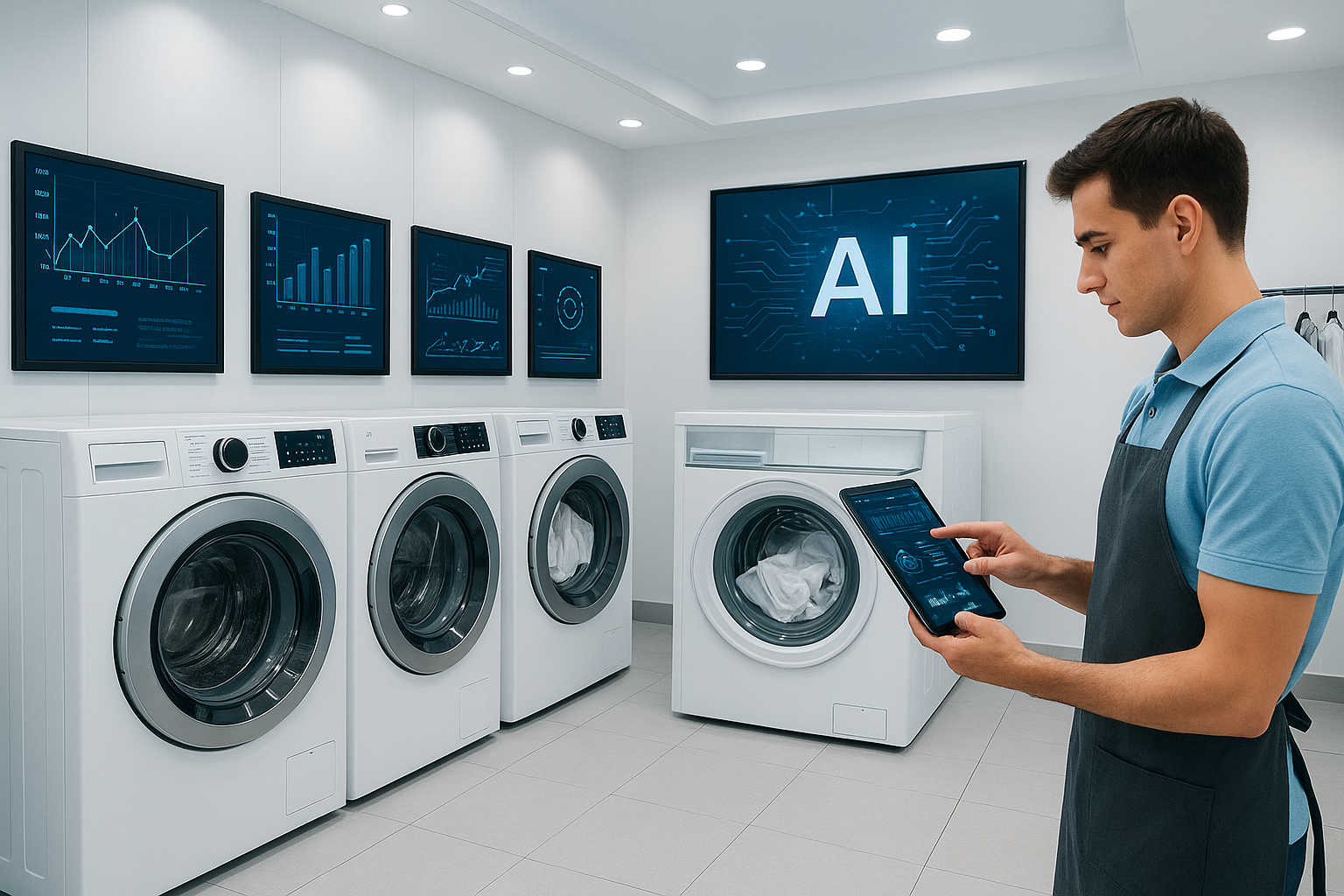 Transformasi Bisnis Laundry dengan Teknologi AI: Cuci Lebih Cerdas, Efisien, dan Menguntungkan