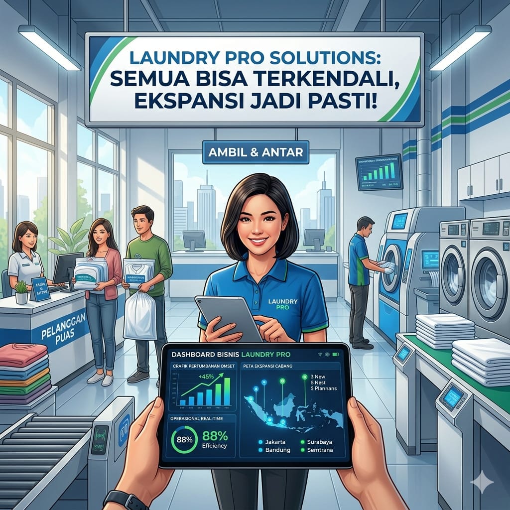 Bisnis Laundry: Semua Bisa Terkendali, Ekspansi Jadi Pasti!
