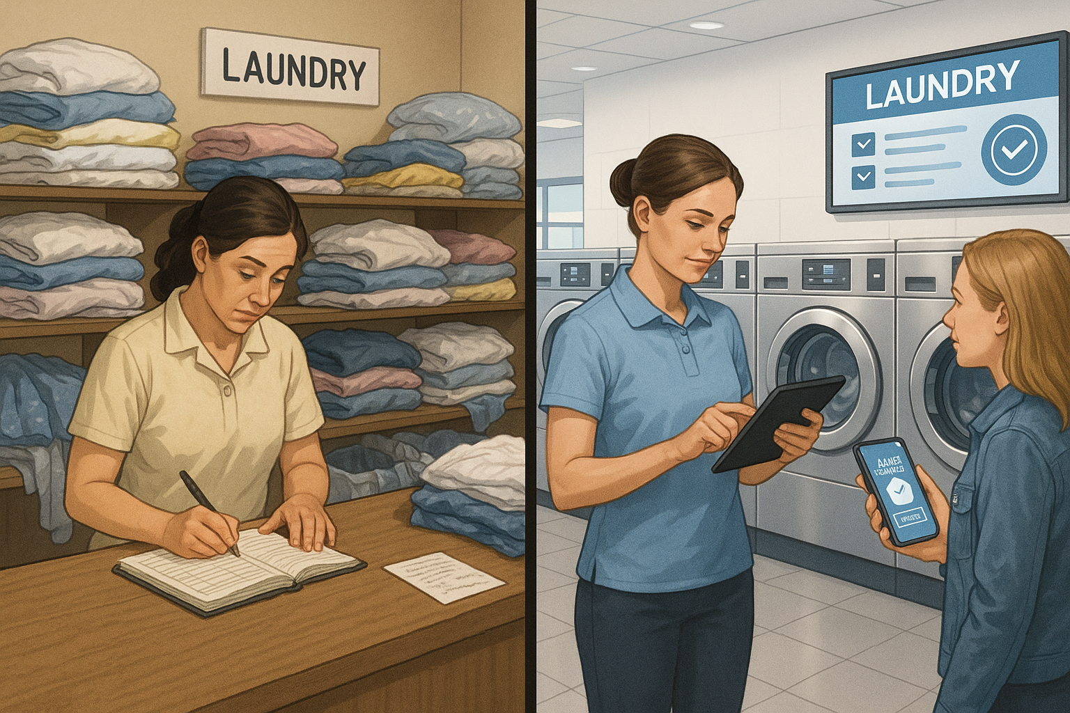 Transformasi Layanan Laundry: Perbandingan Sistem Lama dan Baru