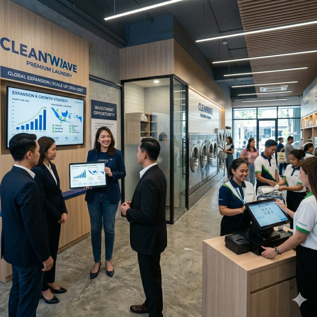 Wujudkan Bisnis Laundry yang Siap Ekspansi dan Dilirik Investor