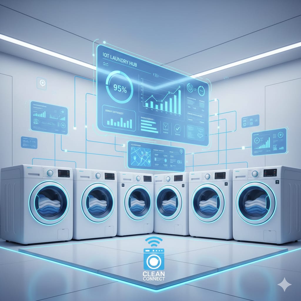 Transformasi Bisnis Laundry Digital dengan IoT: Lebih Canggih & Efisien!