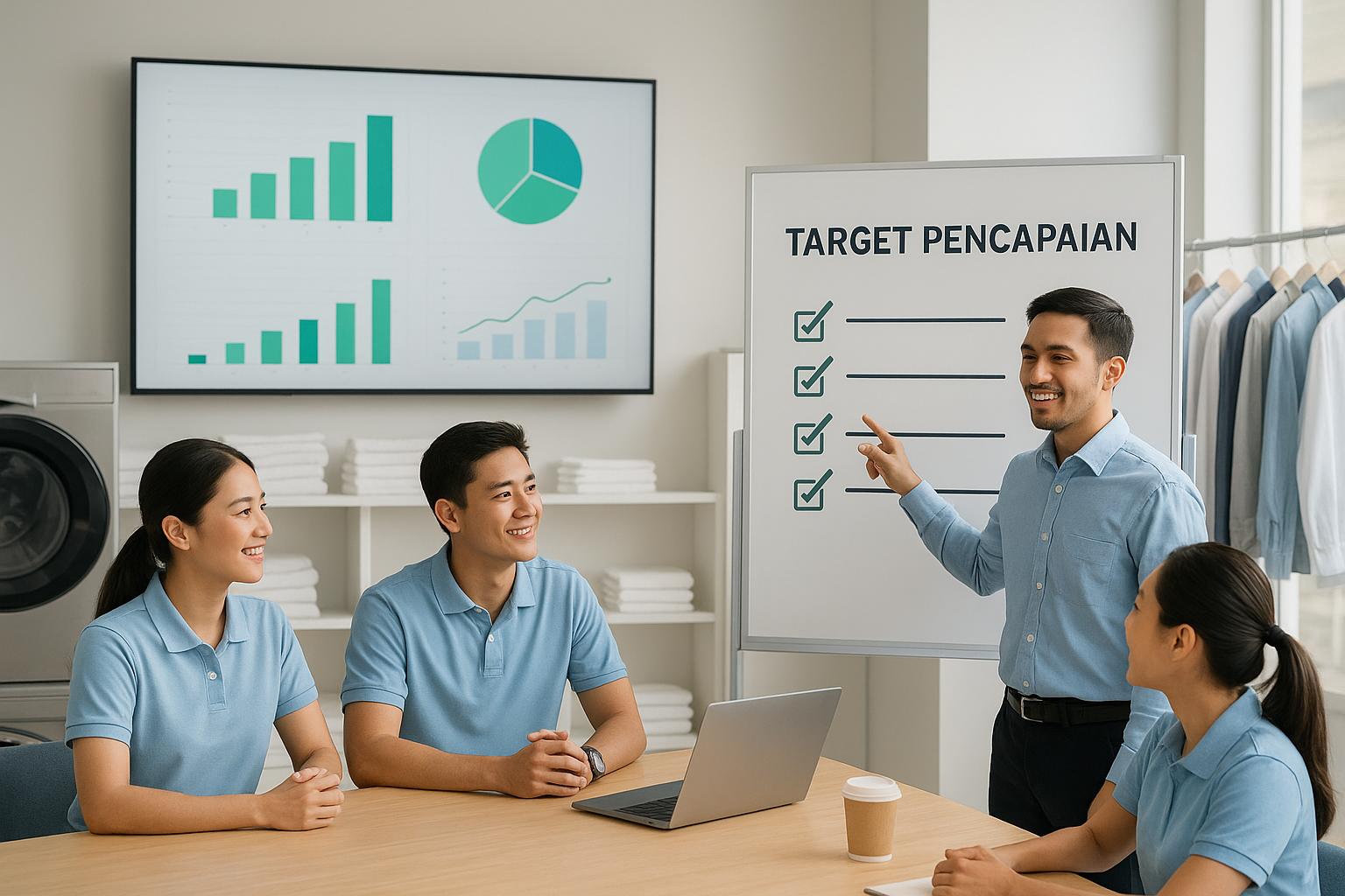 Menentukan Target Pencapaian yang Benar untuk Usaha Laundry yang Sukses