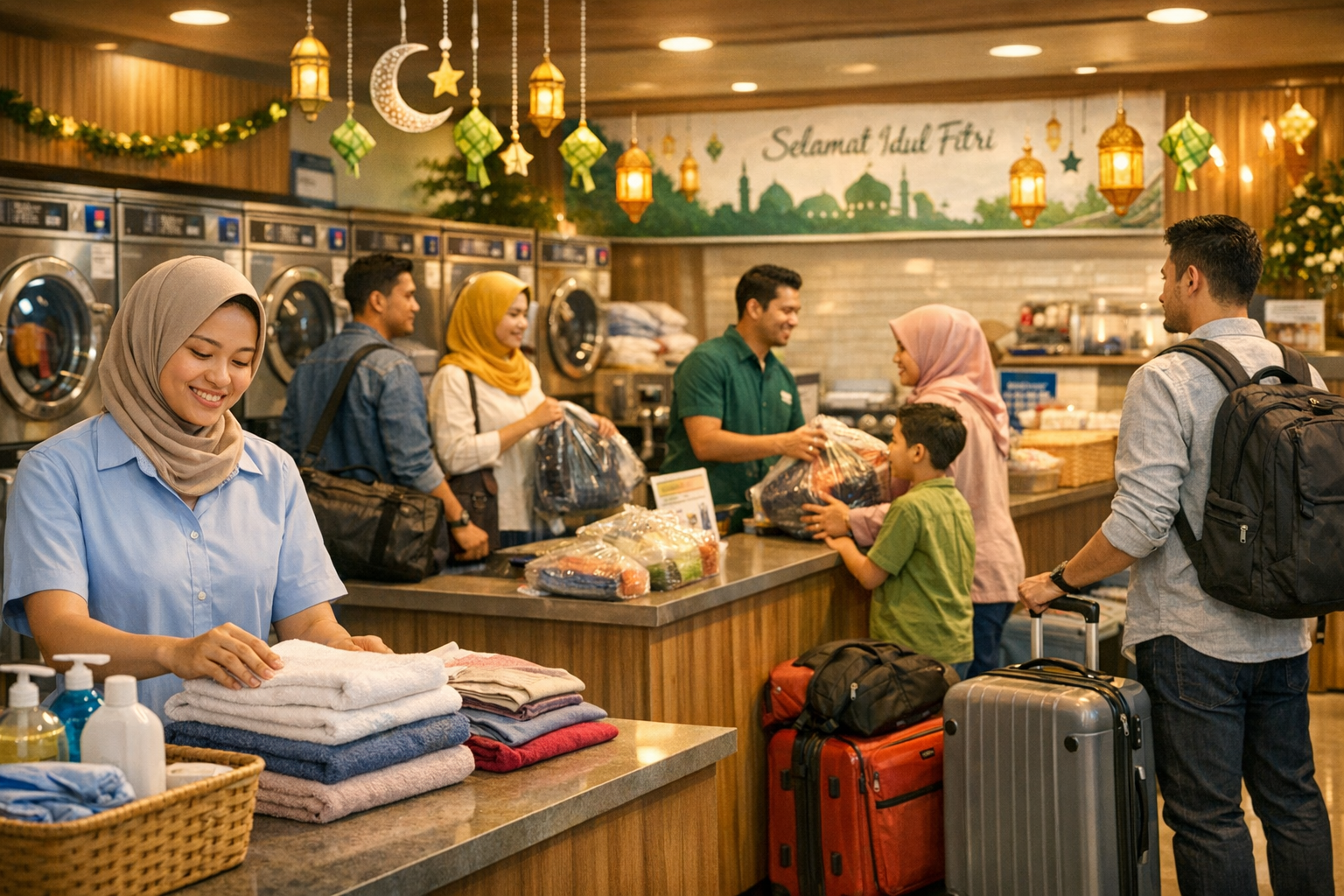 Laundry di Masa Mudik Lebaran: Masih Worth It atau Sepi Pelanggan? Ini Strategi Agar Tetap Untung