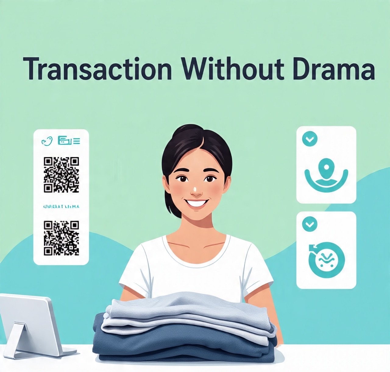 Transaksi Gak Pakai Drama, Pelanggan Auto Senyum!