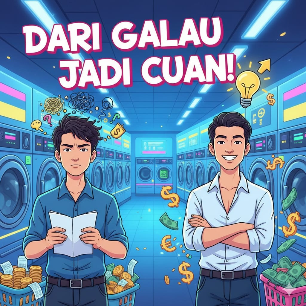 Dari Galau Jadi Cuan! Ini Rahasia Laundry Self-Service yang Bikin Kantong Tebal