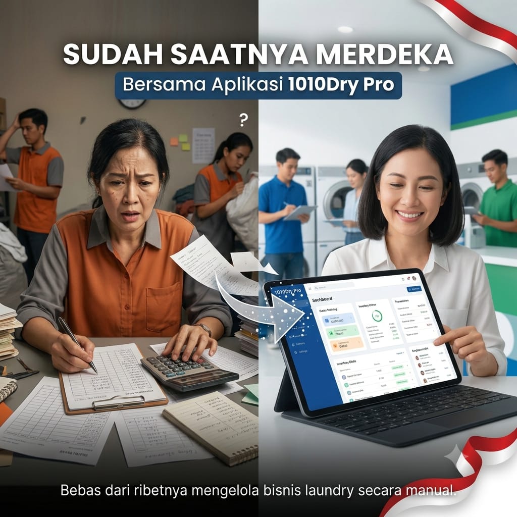 Sudah Saatnya Merdeka Bersama Aplikasi 1010Dry Pro