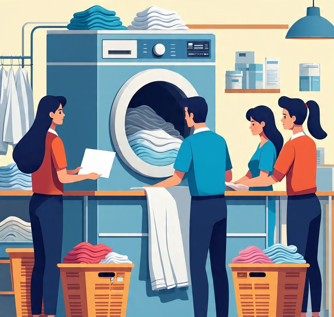 Bisnis Laundry Makin Sibuk? Saatnya Tambah Tim atau Mesin!